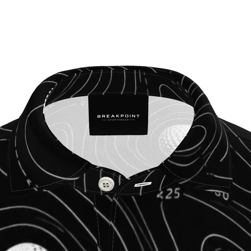 BREAKPOINT Black Breakline Golf Ball Polo