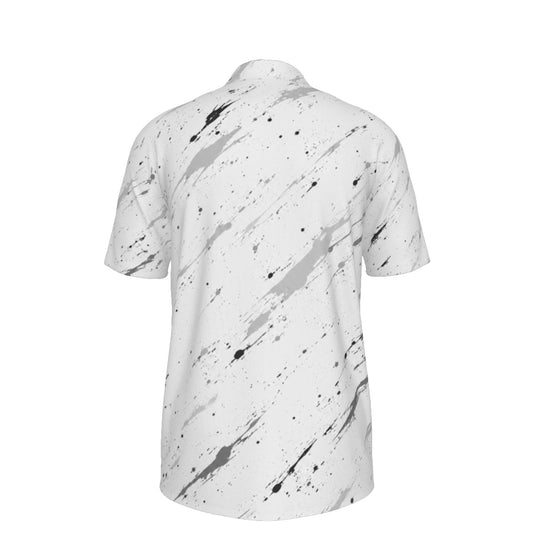 BREAKPOINT Splatter Shock White Performance Polo