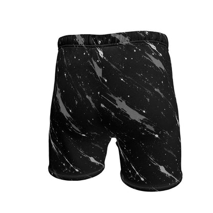 BREAKPOINT Splatter Strike Black Tennis Shorts