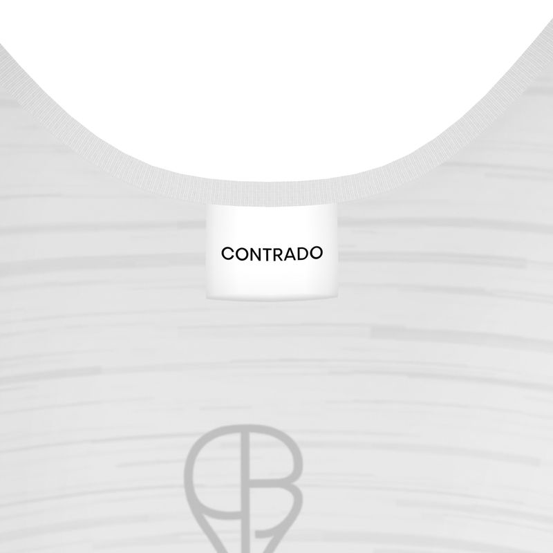 BREAKPOINT Ladies Spectrum Static White Tennis Tank