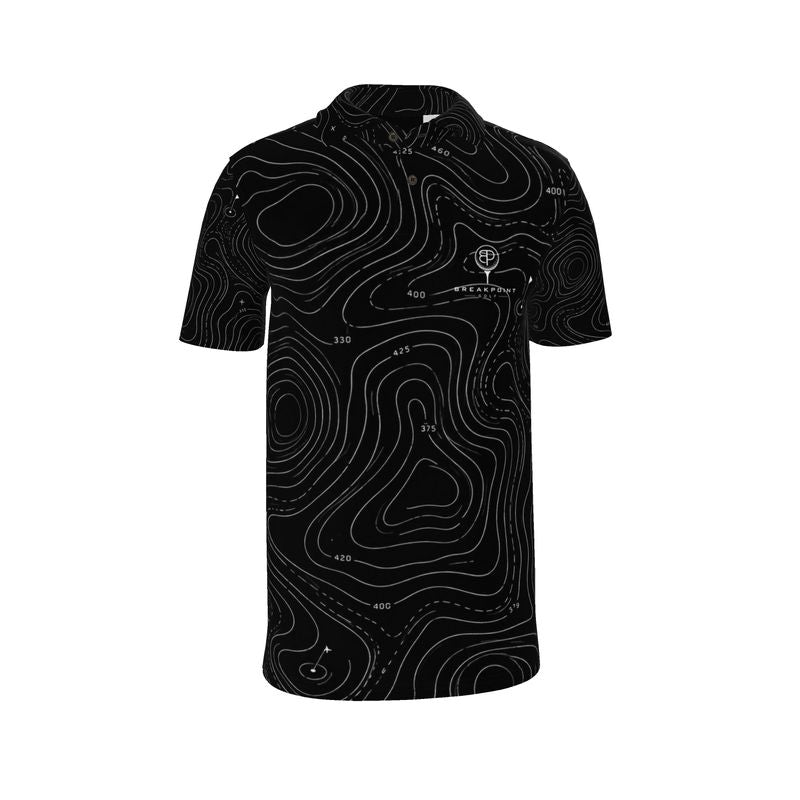 BREAKPOINT Black Breakline Polo