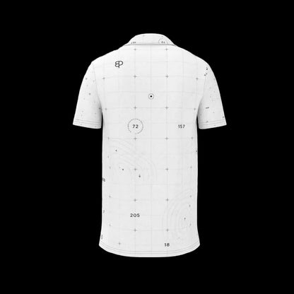 BREAKPOINT Apex Grid White Polo