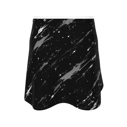 BREAKPOINT Black Splatter Shock Tennis Skirt