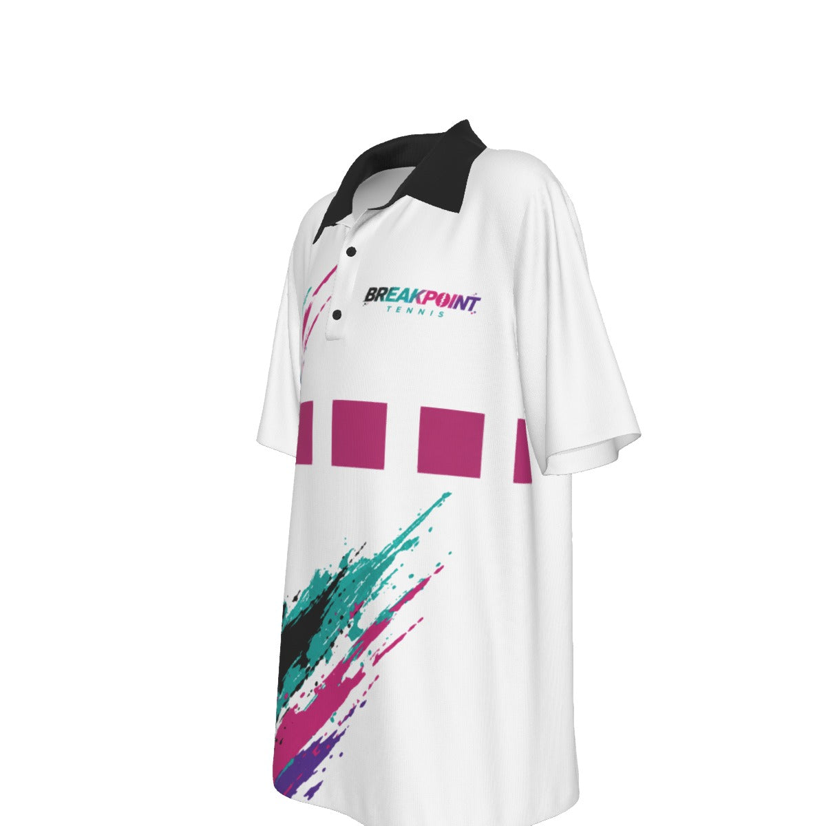BREAKPOINT Youth Deuce '92 Retro Tennis Polo