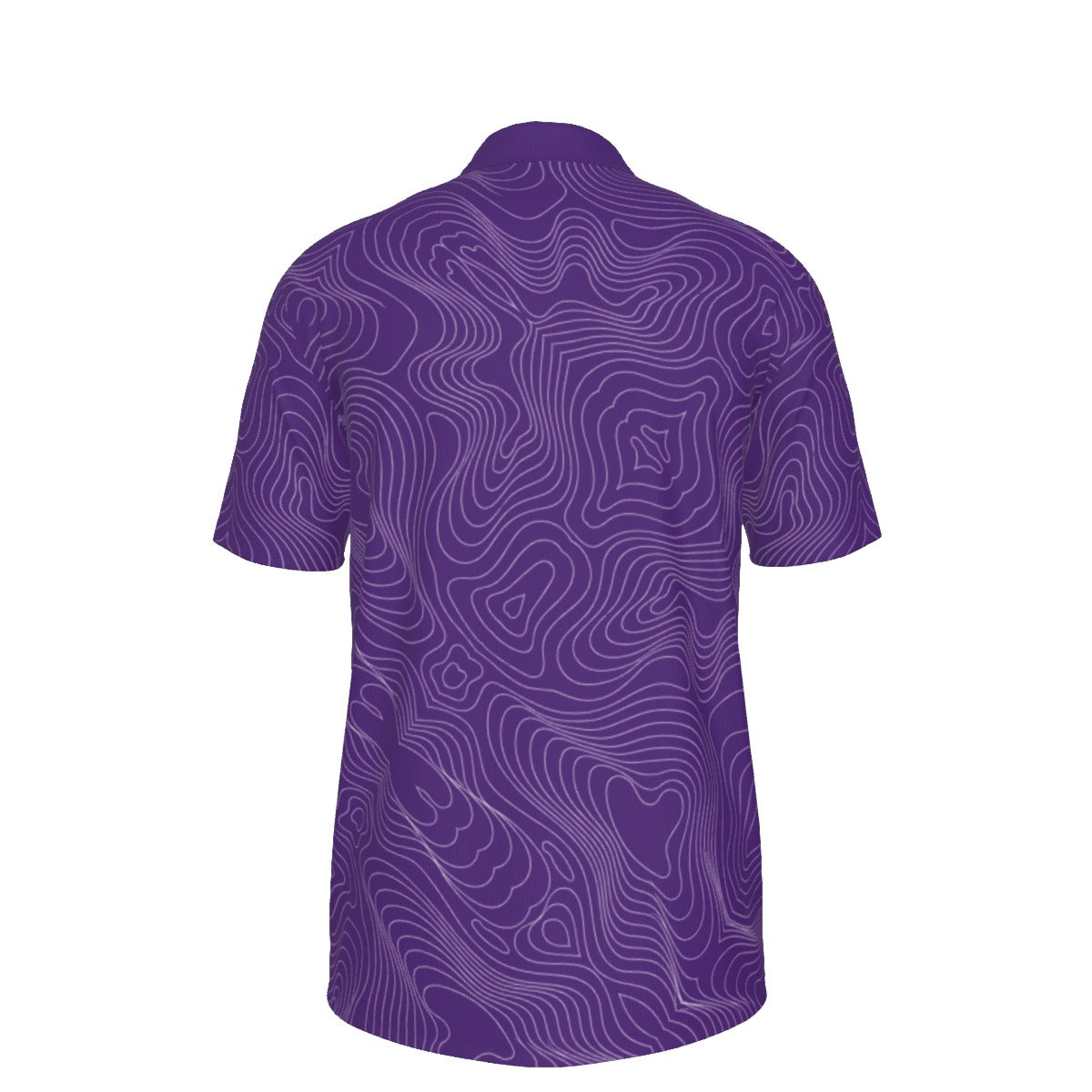 Purple Tradition Performance Polo — Home, heavyweight 210 GSM BREAKPOINT golf polo with a three-button collar