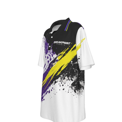 BREAKPOINT Youth Smash '93 Retro Tennis Polo