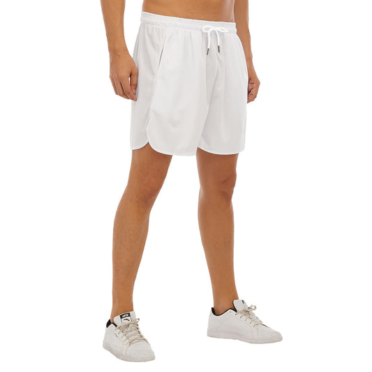 BREAKPOINT all-over print side-split running shorts, print two
