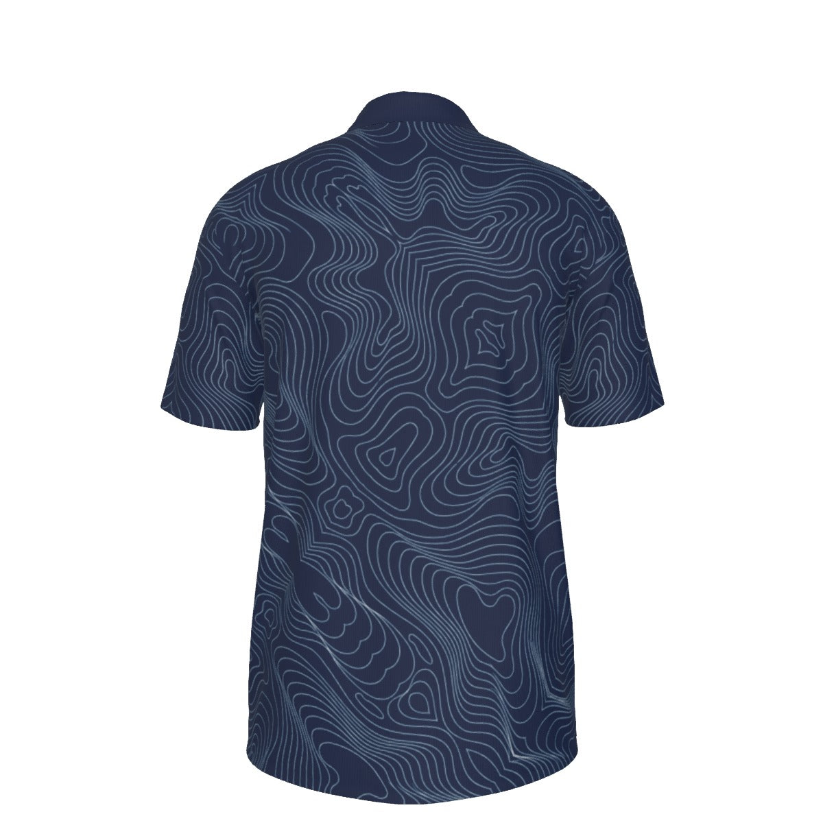 Navy Tradition Performance Polo — Home, heavyweight 210 GSM BREAKPOINT golf polo with a three-button collar