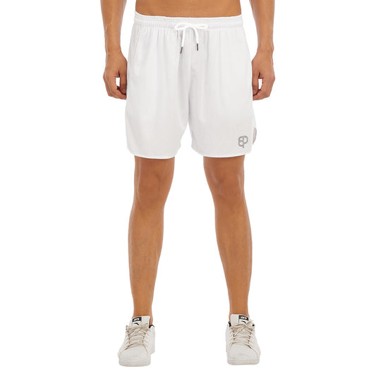 BREAKPOINT all-over print side-split running shorts, print two