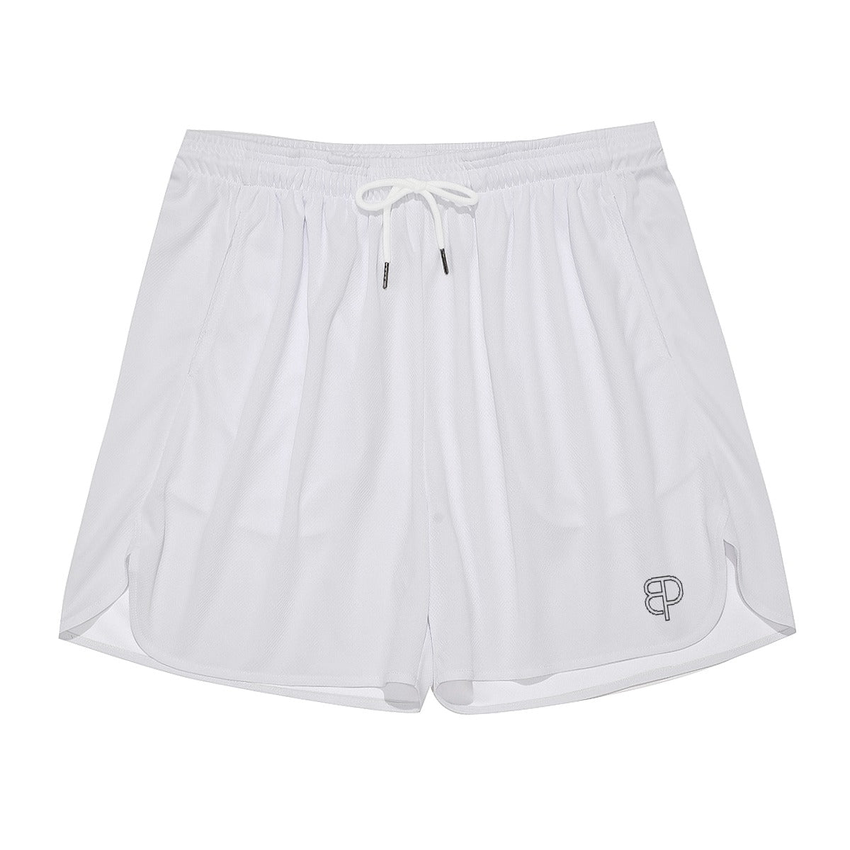 BREAKPOINT all-over print side-split running shorts, print two