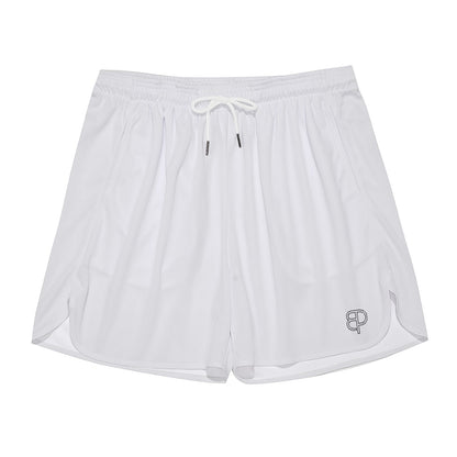 BREAKPOINT all-over print side-split running shorts, print two