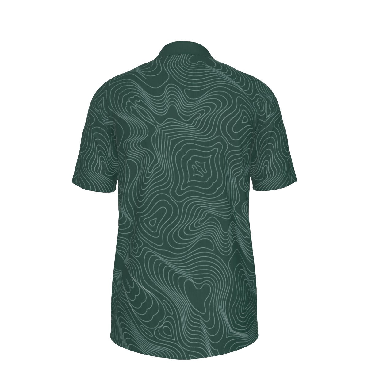 Forest Green Tradition Performance Polo — Home, heavyweight 210 GSM BREAKPOINT golf polo with a three-button collar