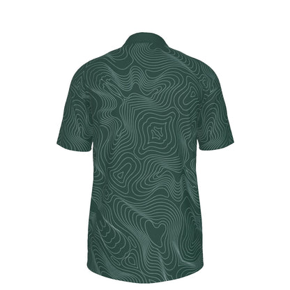 Forest Green Tradition Performance Polo — Home, heavyweight 210 GSM BREAKPOINT golf polo with a three-button collar