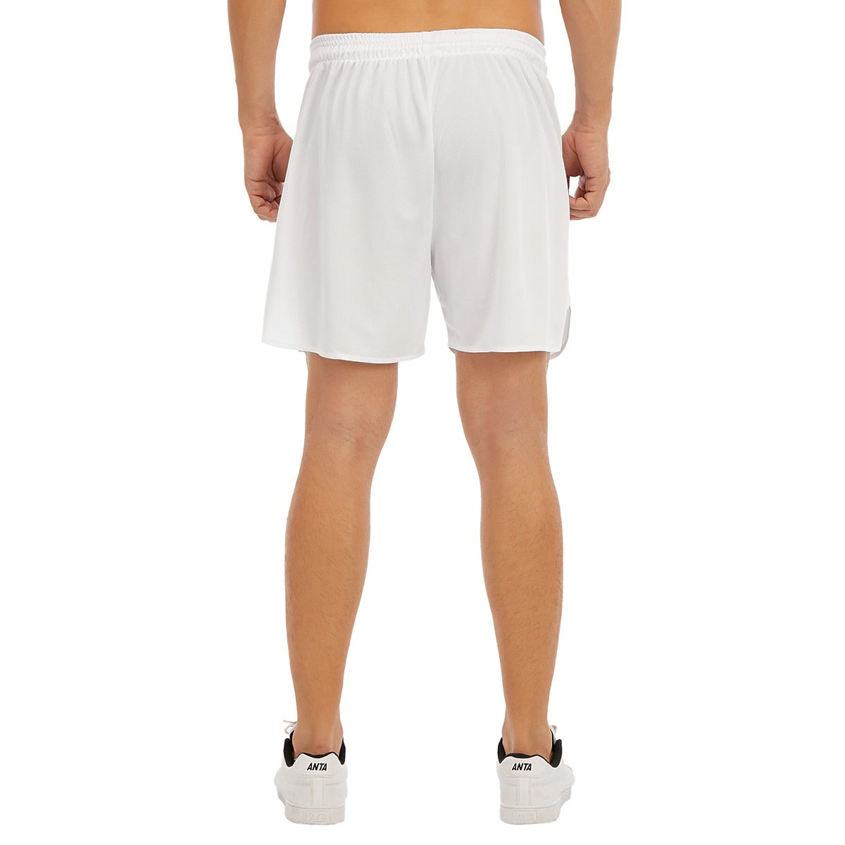 BREAKPOINT all-over print side-split running shorts, print two
