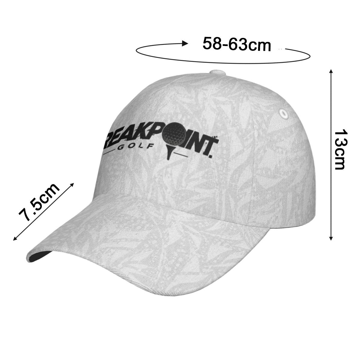 BREAKPOINT Sportswear all-over print snapback cap, additional product view