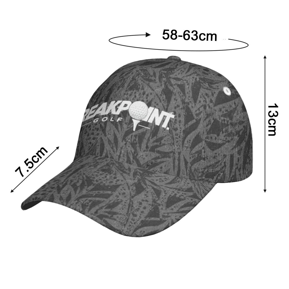 BREAKPOINT Sportswear all-over print snapback cap, additional product view