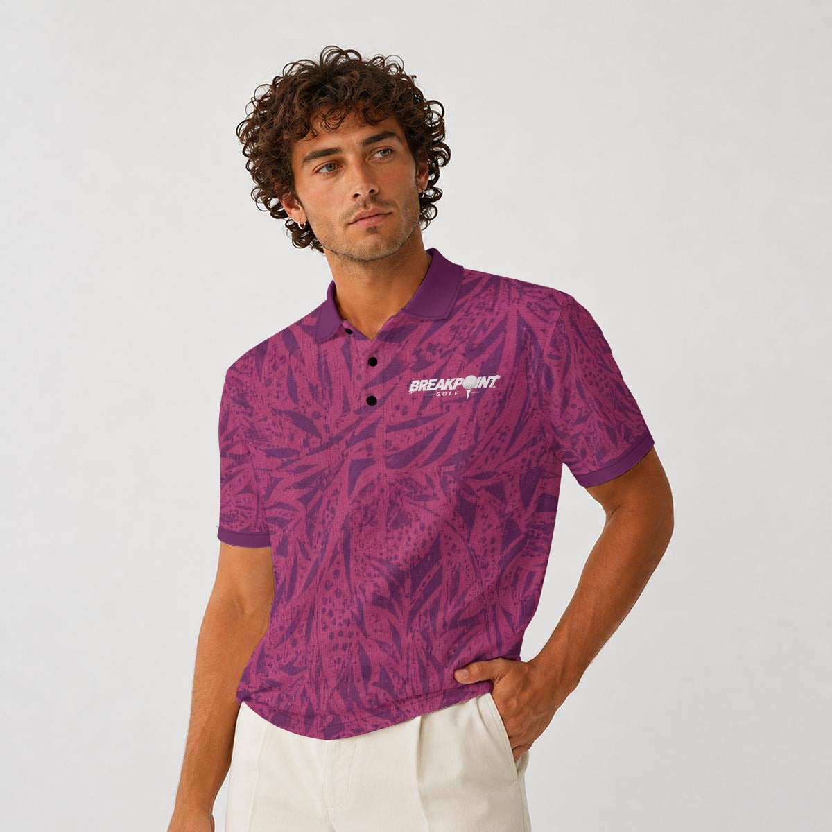 BREAKPOINT Rewind Cabana '94 Polo — Magenta