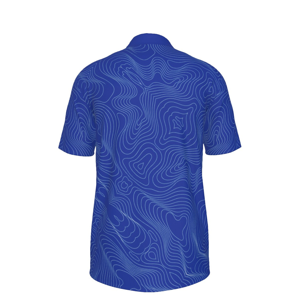 Royal Blue Tradition Performance Polo — Home, heavyweight 210 GSM BREAKPOINT golf polo with a three-button collar