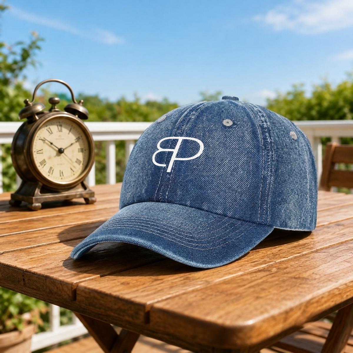 BREAKPOINT embroidered cotton baseball cap