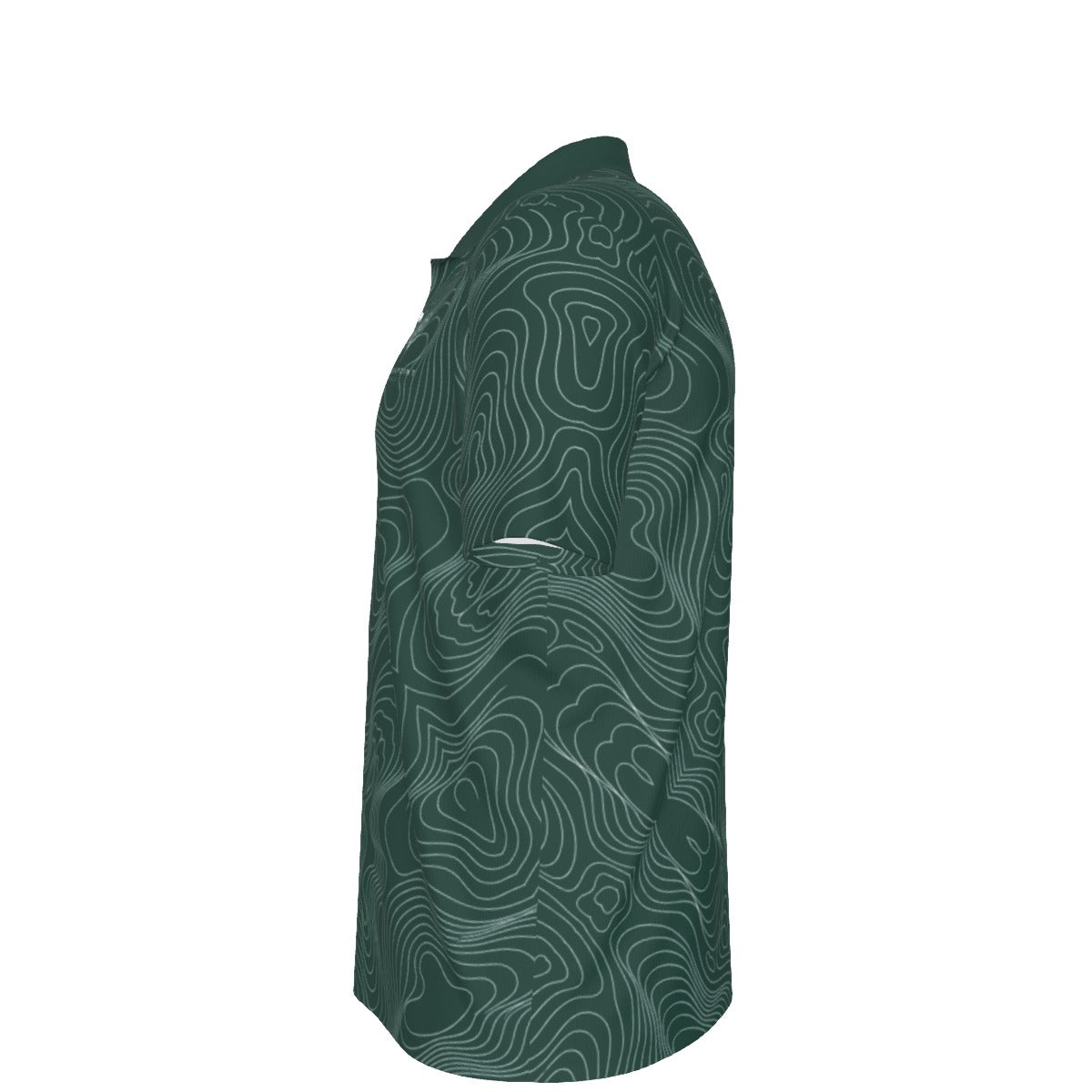 Forest Green Tradition Performance Polo — Home, heavyweight 210 GSM BREAKPOINT golf polo with a three-button collar