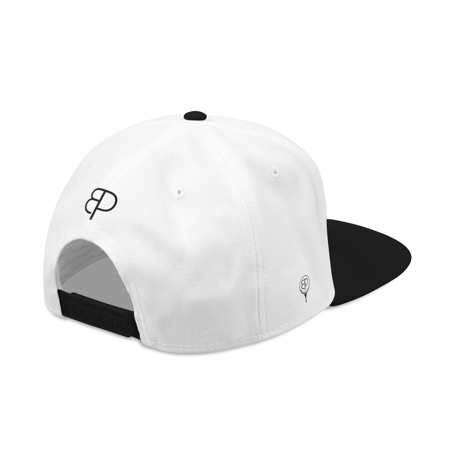 Embroidered Snapback Cap — Minimal 'Peakpoint' Logo Streetwear Hat