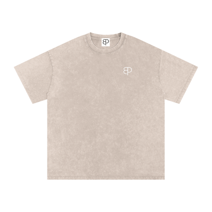 BREAKPOINT Snow Wash Oversized Tee — Apricot