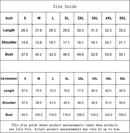 BREAKPOINT Sportswear size guide chart for men's tank tops with measurements in inches and centimeters