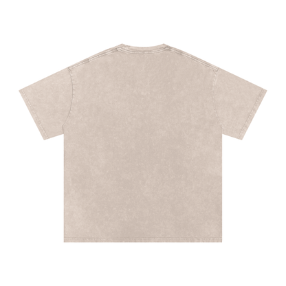 BREAKPOINT Snow Wash Oversized Tee — Apricot